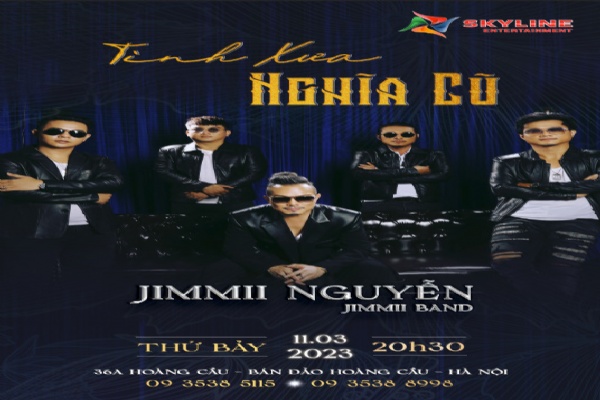 TÌNH XƯA NGHĨA CŨ - JIMMII NGUYỄN & JIMMII BAND